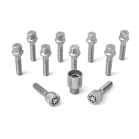 Комплект 10бр болтове за джанти M14x1.25 40mm Конус 60° | H&R 14254001SET