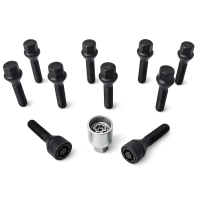 Комплект 10бр болтове за джанти M14x1.25 40mm Конус 60° | H&R H&R B14254001SET